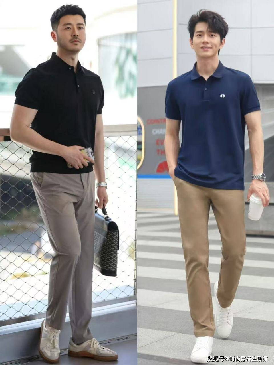 同样是穿polo衫，“会打扮”和“不会打扮”的男人，差别有多大？