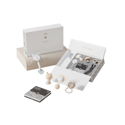 英氏（YEEHOO）新生儿见面礼婴儿玩具礼盒高档满月礼物0-6-12个月牙胶宝宝用品