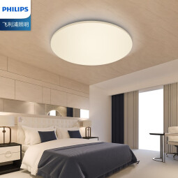飞利浦（PHILIPS） 室内吸顶灯圆形简约现代卧室书房楼梯过道家用LED照明灯饰阳台灯 恒妍吸顶灯 24w 暖白光