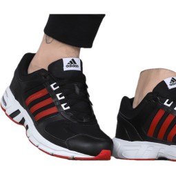 阿迪达斯 （adidas）男鞋女鞋2025新款夏季运动鞋EQT休闲鞋缓震防滑透气低帮跑步鞋 GZ5304黑色 40