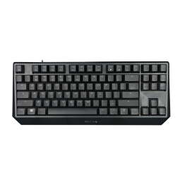 CHERRY樱桃 MX1.0 TKL 有线键盘 G80-3810键盘游戏 机械键盘 87键 键盘机械游戏键盘 电脑键盘 黑色 红轴