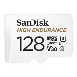闪迪（SanDisk）128GB TF（MicroSD）4K内存卡 行车记录仪 监控摄像头专用 10,000小时录制 重复读写高耐用存储卡