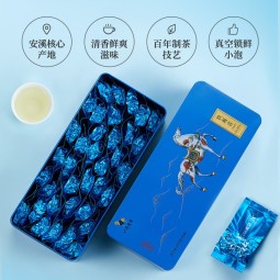 八马茶业 安溪铁观音 清香型 乌龙茶 茶叶自己喝 送礼盒装 送试茶+礼袋 【清香型铁观音】252g