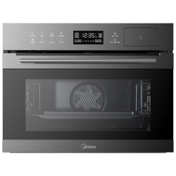 美的（Midea）嵌入式蒸烤箱一体机 55L大容量搪瓷内胆家用蒸箱烤箱 蒸烤炸三合一 智能NFC BS5055W厨房家电