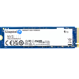 金士顿（Kingston）1TB SSD固态硬盘 M.2(NVMe PCIe 4.0×4) NV3系列 读速6000MB/s AI 电脑配件
