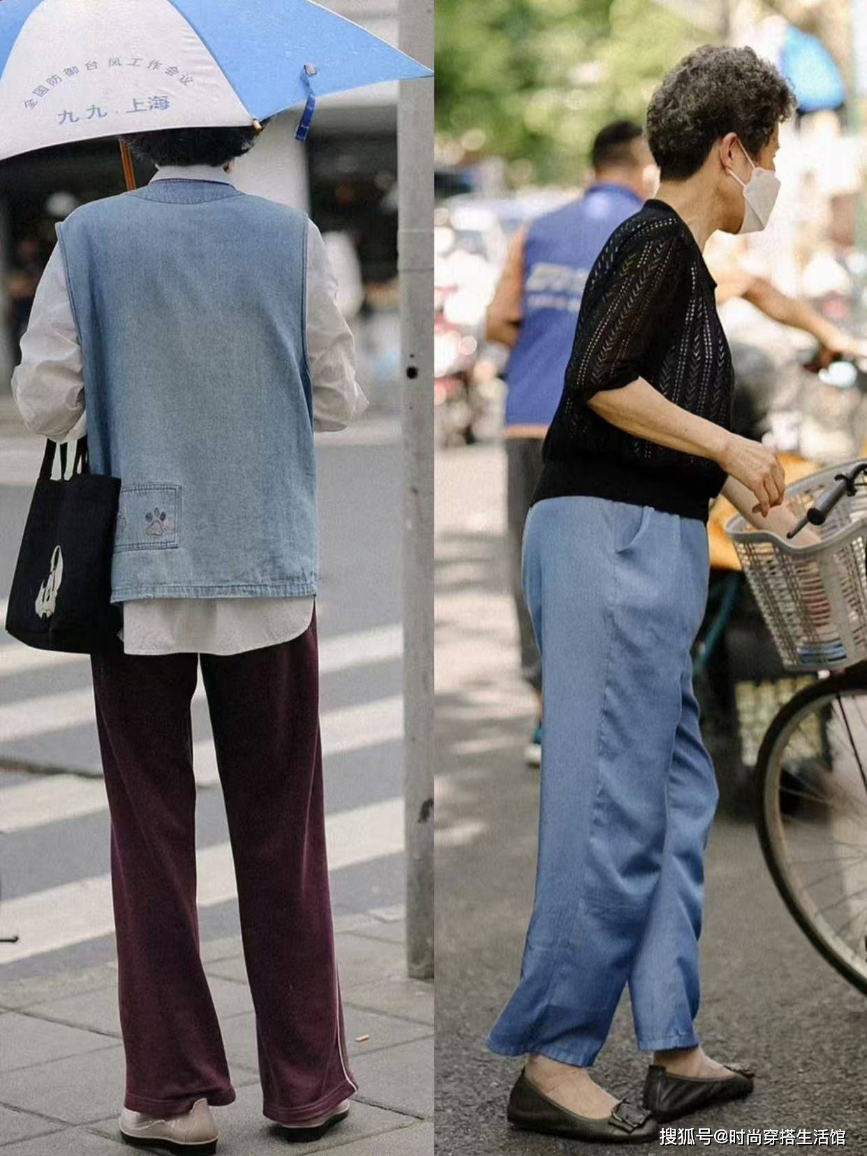 夏天，为什么劝中老年别穿“阔腿裤”？看完这3组对比，你就懂了