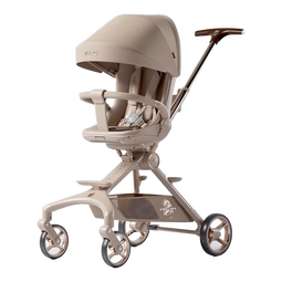 VINNG维尼可Q11遛娃神器轻便婴儿车0-6岁用折叠可坐可躺带减震溜娃车 Q11香槟金