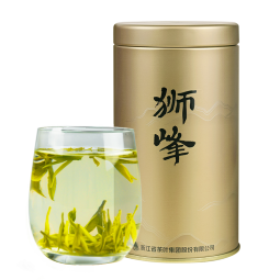 狮峰牌2025新茶上市明前特级龙井茶叶绿茶龙井43号罐装50g自己喝春茶