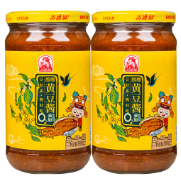 巧媳妇醇酿黄豆酱蘸食酱焖红烧拌饭拌面酱调料800g*2