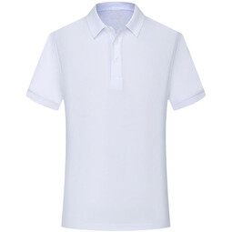 凡客诚品（VANCL）【父亲节礼物】珠地棉短袖POLO衫男士经典纯色商务休闲32双珠 白色 M