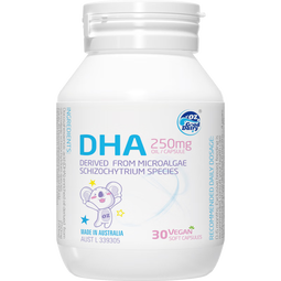 OZ Good Dairy澳乐乳 DHA婴幼儿海藻油胶囊 DHA儿童宝宝藻油软胶囊 30粒装 DHA婴幼儿儿童藻油 30粒（1瓶）