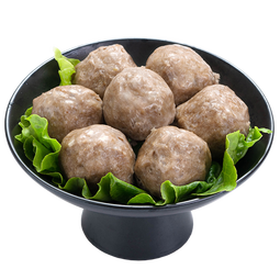 趣十八番正宗潮汕牛肉丸手打牛筋丸 生鲜牛丸火锅丸料 烧烤肉丸子火锅食材 潮汕牛筋丸1斤