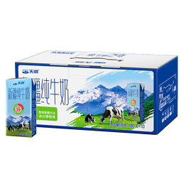 天润新疆纯牛奶180g*10盒 (无添加剂）礼盒装