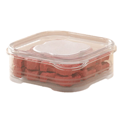 冰箱冻肉分格盒子冷冻收纳盒保鲜盒厨房食物收纳分装盒 1个装【350ml】