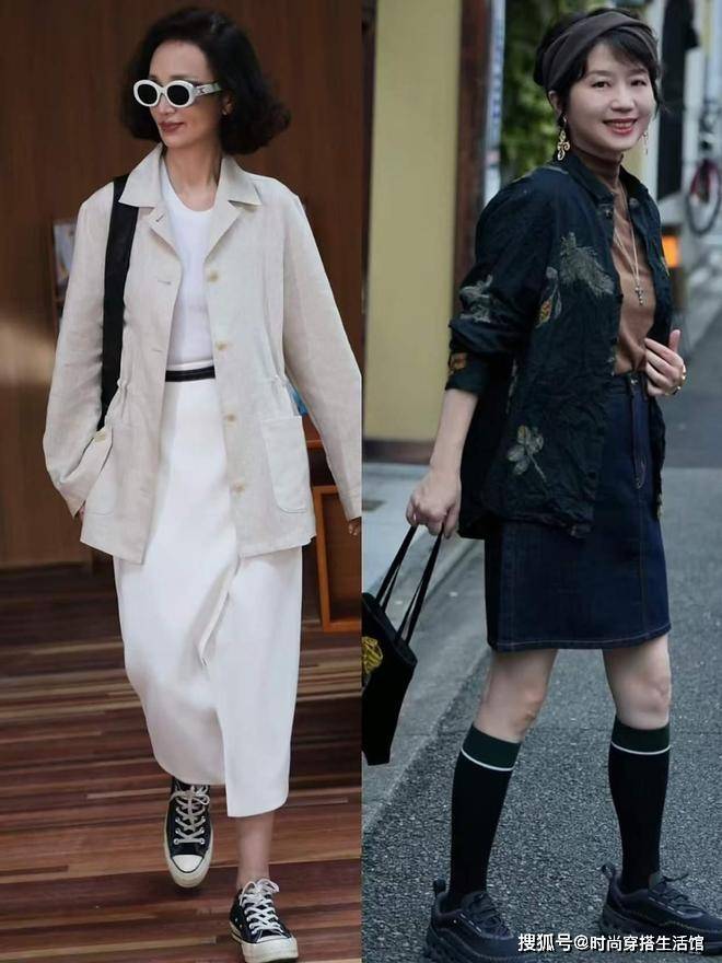 五六十岁女人，外套尽量不要穿风衣、小香风，换成这些更优雅减龄