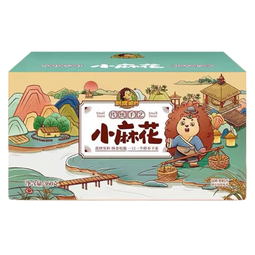 刺猬阿甘糕点零食休闲下午茶4种口味花椒香葱芝麻小麻花 混合口味360g1箱约100根