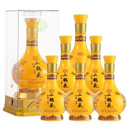 永丰牌北京二锅头 清香型白酒 永丰黄龙  粮食酒 整箱装白酒 56度 500mL 6瓶 金龙
