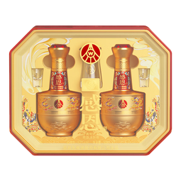五粮液股份有限公司出品感恩酒白酒52度浓香型 礼盒装白酒婚宴宴请送礼 52度 500mL 2瓶 礼盒
