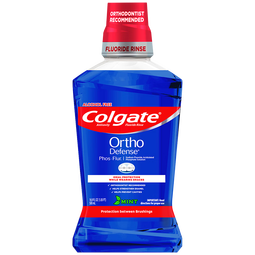 高露洁（Colgate）正畸专研漱口水500ml防蛀深层清洁矫正牙套期清新口气无酒精自营