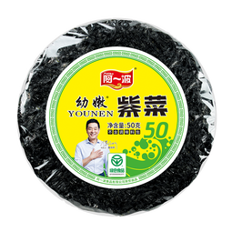 阿一波珍津紫菜100克含调料 虾皮紫菜蛋花汤煲汤海苔食材 福建特产 珍津紫菜100克含调料*1包