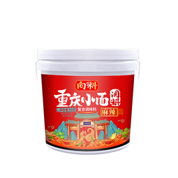 向料重庆小面调料麻辣桶装拌面酱1kg调味品麻辣烫烧烤蘸料凉拌辣椒酱
