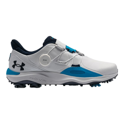 安德玛（UNDERARMOUR）Drive Pro BOA男子宽版运动高尔夫鞋3027088 白色100 45.5