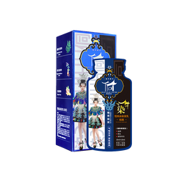 侗染染发膏 居家轻松染染发剂100%天然植物一洗黑 自然黑25ml*10袋/盒