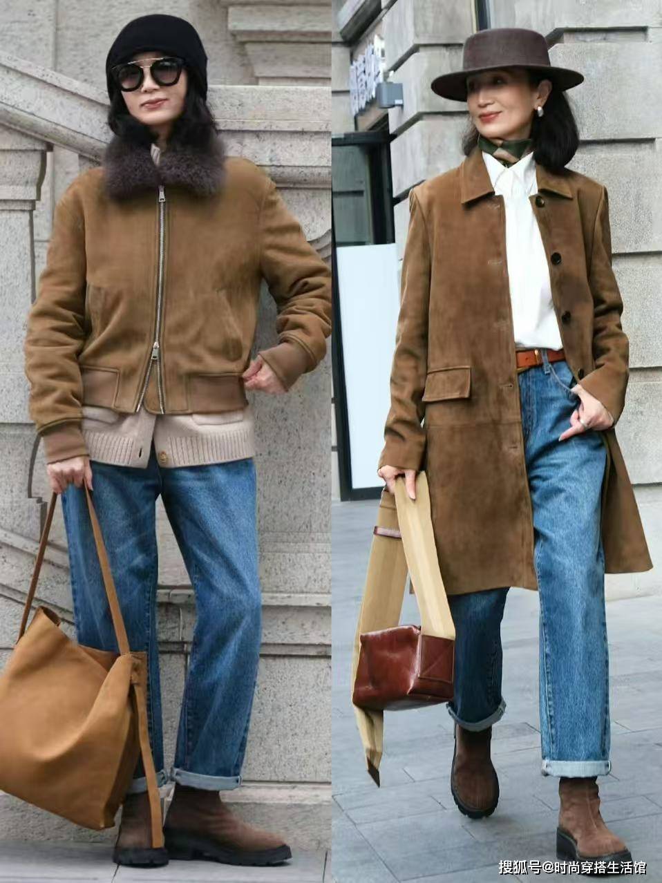 五六十岁女人,尽量少穿黑裤、阔腿裤,学三木妈妈这样穿优雅减龄