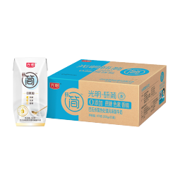 光明 研简0蔗糖酸奶200g*20家庭量贩装(新老包装随机发货)