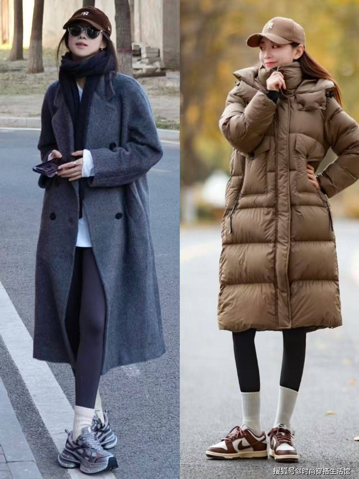 这才是“鲨鱼裤”的正确打开方式,保暖洋气,配大衣、羽绒服好美