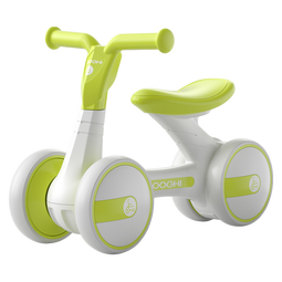酷骑(COOGHI)儿童滑步车无脚踏1岁2岁入门宝宝1-3岁学步车防o型腿周岁礼物 【小月龄宝宝】 学步车 酷骑绿