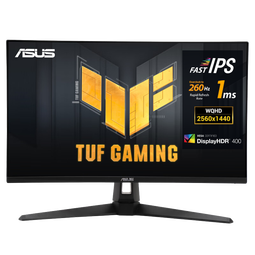 华硕(ASUS) 战杀27 TUF电竞小金刚 27英寸 2K电竞显示器 FastIPS 300Hz高刷电竞 电脑显示器游戏显示屏 战杀27/2K/300Hz【V