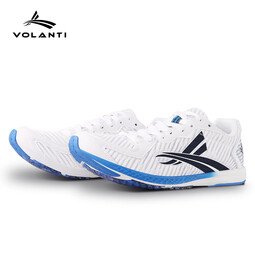 沃兰迪毒蜂刺1.0场地竞速无钉田径跑步鞋 体考训练短跑提速跳远800米男 白色 36 尺码偏小建议拍大一码