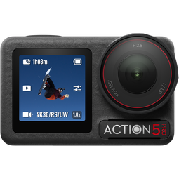大疆 Osmo Action 5 Pro 超旗舰画质运动相机 户外摩托骑行潜水徒步vlog便携式4K摄像机 标准套装 官方标配【赠随心换1年版】 无内存卡