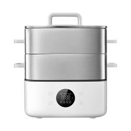 米家小米多功能电蒸锅S1 13L三层大容量 蒸炖涮煮多合一 5挡火力调节 24小时预约电蒸锅煮锅 米家多功能电蒸锅S1 13L