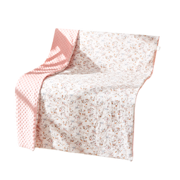 欧孕（OUYUN）婴儿豆豆毯宝宝绉布盖毯可脱胆盖被安抚毛毯小被子四季幼儿园 水潭小熊-双层【推荐室温20-26℃