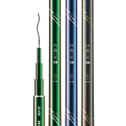 汉鼎一号5代鱼竿超轻手竿3.9米台钓竿鲫鱼竿碳纤维手杆 3.9m综合竿