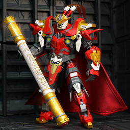 启蒙qq飞车赛车跑车拼装积木模型孙悟空机甲儿童玩具男孩生日礼物  74021孙悟空机甲赛车