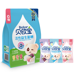 贝欧宝 活性益生菌软糖 450g 无糖 营养糖果 休闲零食 结婚伴手礼 喜糖