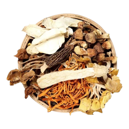 【5折爆品】七彩菌汤包虫草花香菇鹿茸菇煲汤食材松茸羊肚菌汤包 七彩菌菇包 50g*6袋