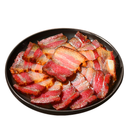 蜀腊人家老腊肉四川风味特产柴火烟熏川式老熏五花肉年货送礼烹饪食用496g