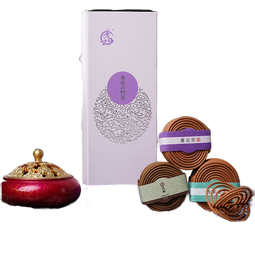 普云 檀香沉香盘香艾草香花香家用室内熏香除臭净味香薰2小时60单盘 净味【金艾草+香茅+薰衣草】 60盘 2小时 2小时