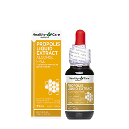 HealthyCare高浓度天然蜂胶滴液25ml内服外用呵护全家口腔溃疡健康澳洲进口 