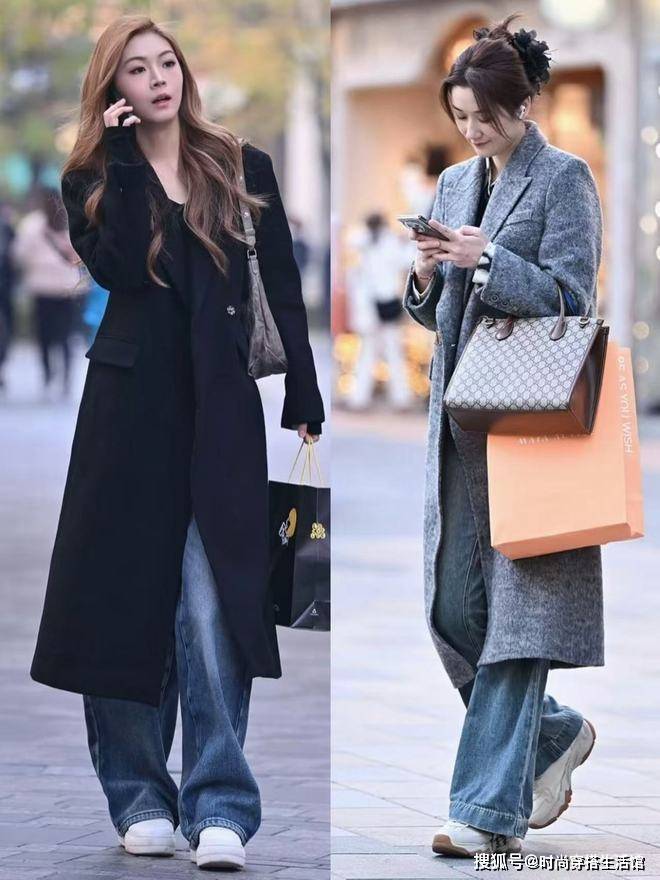 今年不流行羽绒服了，“大衣+牛仔裤”才是冬天最正确的打开方式