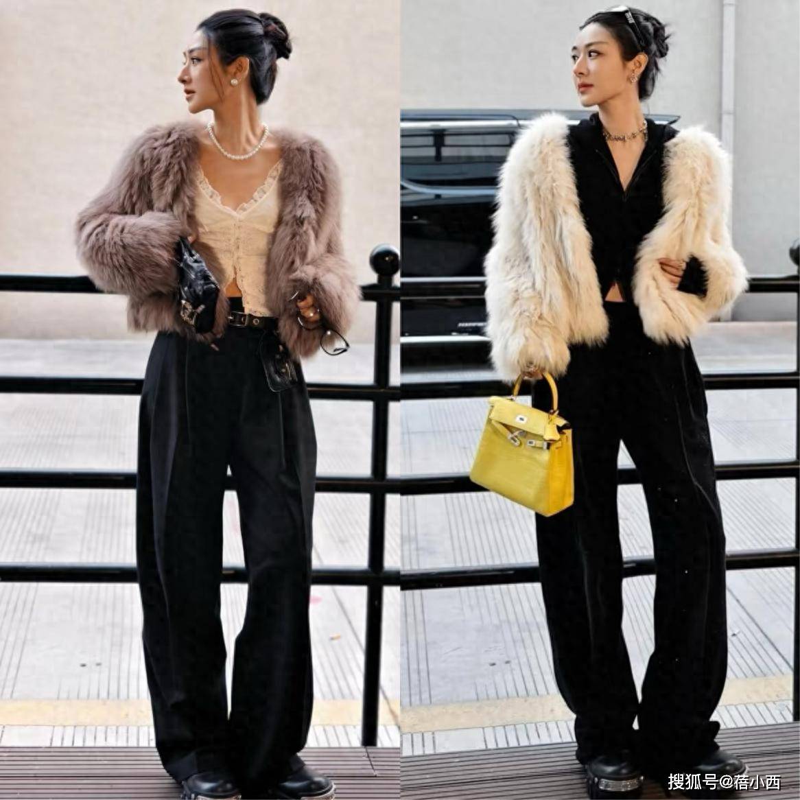 看完素人照搬薇娅穿搭我悟了：冬天衣服不用买贵的，照着穿就赢了
