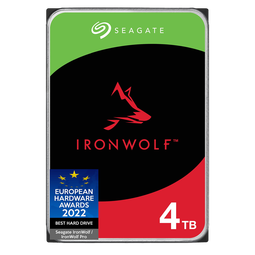 Seagate希捷 IronWolf酷狼企业级3.5 英寸机械硬盘 4TB NAS 内部硬盘驱动器 5400转速 ST4000VNZ06/006