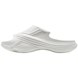 特步门店同款拖鞋2025夏男鞋运动拖鞋外穿旅行托鞋凉鞋975237691661 白色 39