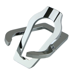 LoveCapricornLC烟具烟斗工具配件金属斗架折叠款光亮银色休闲休息架子 不锈钢银色