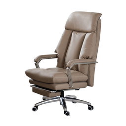 顾家家居真皮老板椅子靠背椅办公午睡椅电脑椅电竞躺椅座椅大班椅