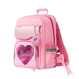 格米芭比书包小学生女孩一二三到六年级护脊轻盈儿童大容量书包粉色